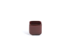 Blumentopf, Cherry Keramik Ø9x H8cm, rosewood Blumentopf, Cherry Keramik Ø9x H8cm, rosewood