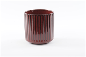 Blumentopf, Strawberry Keramik Ø14x H14cm, rosewood Blumentopf, Strawberry Keramik Ø14x H14cm, rosewood