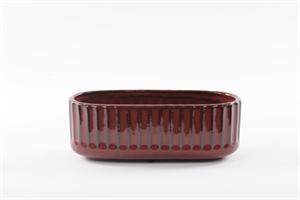 Blumentopf, Strawberry Keramik Ø22.5x 8x H8cm, rosewood Blumentopf, Strawberry Keramik Ø22.5x 8x H8cm, rosewood