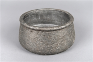 Blumentopf, Rockstone Ø22x H10cm, graphite Blumentopf, Rockstone Ø22x H10cm, graphite