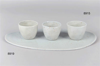 Keramik, Servierplatte Pun. Ø40x 20x H1.5cm, celadon