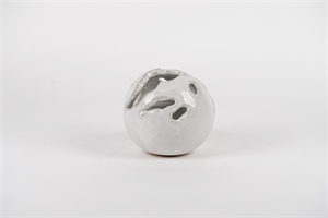 Kugel, mit Löcher 21cm, weiss* Kugel, mit Löcher 21cm, weiss*