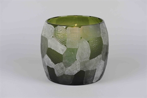 Glasvase, Aerial Ø27x H23cm, grün* Glasvase, Aerial Ø27x H23cm, grün*