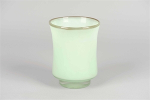 Glasvase, The new chic Ø16.5x H21cm, grün Glasvase, The new chic Ø16.5x H21cm, grün