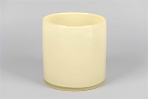 Glasvase, Opaline Ø20x H20cm, amber Glasvase, Opaline Ø20x H20cm, amber