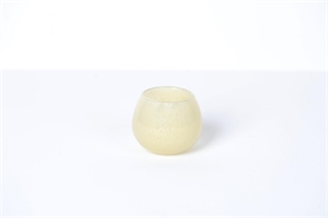 Glasvase, Kuppi Ø9 x H8cm, ivory Glasvase, Kuppi Ø9 x H8cm, ivory