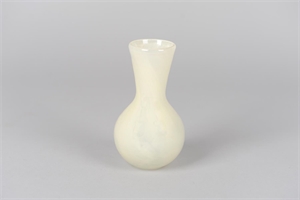 Glasvase, Garaffa Ø10 x H16.5cm, ivory Glasvase, Garaffa Ø10 x H16.5cm, ivory