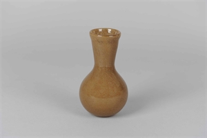 Glasvase, Garaffa Ø10 x H16.5cm, tobacco Glasvase, Garaffa Ø10 x H16.5cm, tobacco