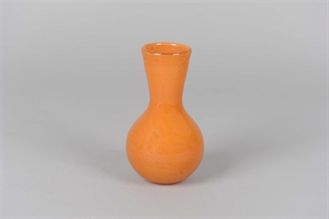 Glasvase, Garaffa Ø10 x H16.5cm, muskmelon Glasvase, Garaffa Ø10 x H16.5cm, muskmelon