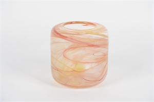 Glasvase, Feu Ø20.1x H19cm, follet Glasvase, Feu Ø20.1x H19cm, follet