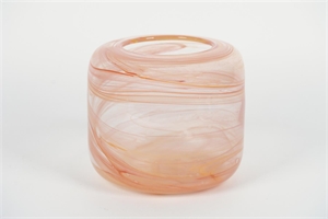 Glasvase, Feu Ø26x H23.5cm, follet Glasvase, Feu Ø26x H23.5cm, follet