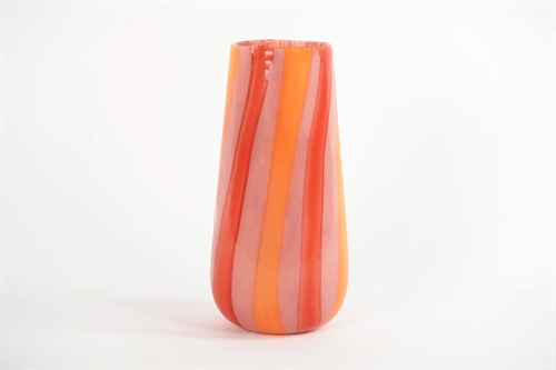 Glasvase, Luna Ø17.1x H134.4cm, rosa Glasvase, Luna Ø17.1x H134.4cm, rosa