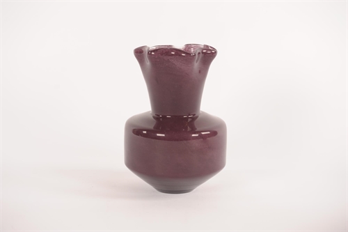 Glasvase, Shade Ø19x H26.6cm, plum Glasvase, Shade Ø19x H26.6cm, plum
