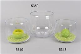Glasvase, upper-glas - 26x 22cm, klar Glasvase, upper-glas - 26x 22cm, klar