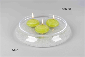 Glasschale, rund - 25x 6.5cm, klar Glasschale, rund - 25x 6.5cm, klar