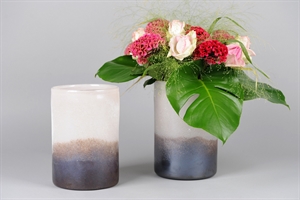 Windlicht Vase, Earth & Sky Ø17x H25cm, blush