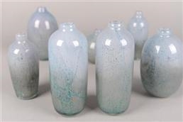 Vase, Bulle de mer - 7.7x 18cm Flasche, meer