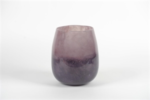 Glasvase, Clouds Ø23.2x H26.2cm, purple Glasvase, Clouds Ø23.2x H26.2cm, purple