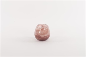 Glasvase, Coast Ø9.5x H8cm, flamingo Glasvase, Coast Ø9.5x H8cm, flamingo