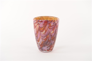 Glasvase, Funky Fleur L15x 12x H20cm, party pink Glasvase, Funky Fleur L15x 12x H20cm, party pink