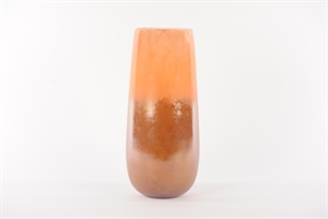 Glasvase, Tangerine Ø19.6x H44.2cm, sunset Glasvase, Tangerine Ø19.6x H44.2cm, sunset