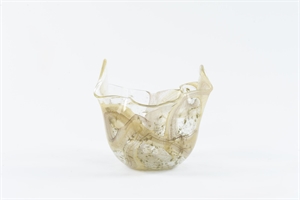 Glasvase, Mystery - mundgeblasen Ø22x H21cm, grün/weiss Glasvase, Mystery - mundgeblasen Ø22x H21cm, grün/weiss
