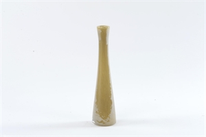 Glasvase, Gerro Ø7,4x H30cm, beige Glasvase, Gerro Ø7,4x H30cm, beige