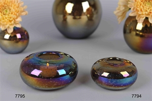 Kugelvase, abgeflacht Glanz - Ø11x H5.5cm, coco Kugelvase, abgeflacht Glanz - Ø11x H5.5cm, coco