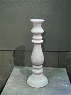 Kerzenständer, Paraffin 10x 29cm, hgrau Kerzenständer, Paraffin 10x 29cm, hgrau