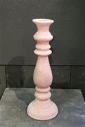 Kerzenständer, Paraffin 10x 29cm, rose Kerzenständer, Paraffin 10x 29cm, rose