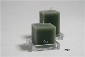 Untersetzer, Glas viereck L8x 8cm, klar