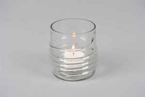 Votiv, Glas Classy Ø9x H9cm, glassy Votiv, Glas Classy Ø9x H9cm, glassy