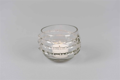 Votiv, Glas sphärisch Ø8x H8cm, glassy
