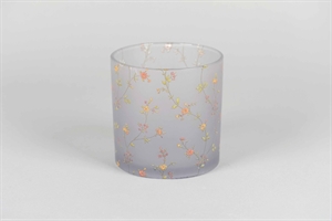 Votiv, Vergissmeinnicht - Ø11.5x H11.5cm, violett Votiv, Vergissmeinnicht - Ø11.5x H11.5cm, violett