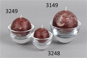 KerzenSchale, Glas rund 8x 5.5cm, klar KerzenSchale, Glas rund 8x 5.5cm, klar