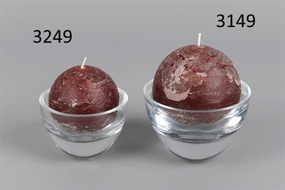 KerzenSchale, Glas Ø10x H7cm, klar