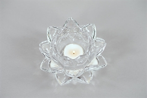 Teelichthalter, Lumiére - Ø14x H7.3cm, klar Teelichthalter, Lumiére - Ø14x H7.3cm, klar