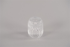 Kerzenständer, Giocoso Ø5x H6.1cm, klar Kerzenständer, Giocoso Ø5x H6.1cm, klar