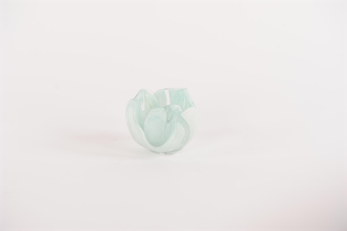 Teelichthalter, Tulipe - Ø11x H8.5cm, blau Teelichthalter, Tulipe - Ø11x H8.5cm, blau