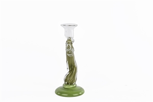 Kerzenständer, Greenery - Ø10.5x H23.7cm, grün Kerzenständer, Greenery - Ø10.5x H23.7cm, grün