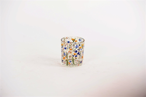 Votiv, Printemps - Ø7.3x H8cm, flowermix Votiv, Printemps - Ø7.3x H8cm, flowermix