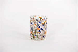 Windicht, Printemps - Ø10x H12.5cm, flowermix Windicht, Printemps - Ø10x H12.5cm, flowermix