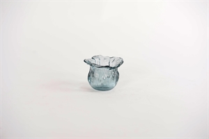 Teelichthalter, Floral light - Ø10.5x H7.5cm, blau Teelichthalter, Floral light - Ø10.5x H7.5cm, blau