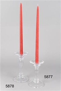 Kerzenständer, aus Glas für Kerzen 12x 22cm, klar Kerzenständer, aus Glas für Kerzen 12x 22cm, klar