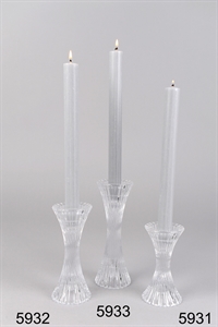 Kerzenständer, Tama Ø7 x H13cm, klarglas