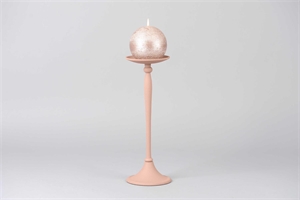 Kerzenständer, Alu Ø12 x H33.5cm, skin tone Kerzenständer, Alu Ø12 x H33.5cm, skin tone