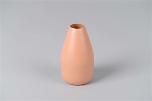 Metallvase, Alu Ø7 x H12.5cm, orange tone Metallvase, Alu Ø7 x H12.5cm, orange tone