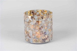 Windlicht, Glas Ø18x H18cm, mishmash Windlicht, Glas Ø18x H18cm, mishmash