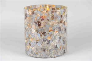 Windlicht, Glas Ø25.5x H28cm, mishmash Windlicht, Glas Ø25.5x H28cm, mishmash