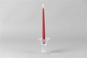 Kerzenständer, Ø10x H12.5cm, klarglas